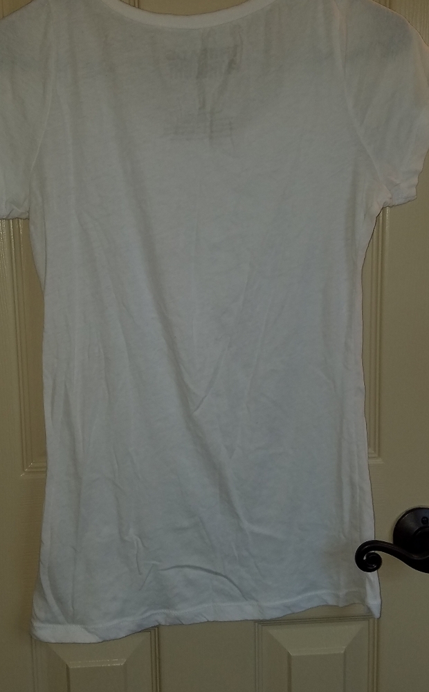 Threads4thought Basic White Tee Crew Neck - image 2